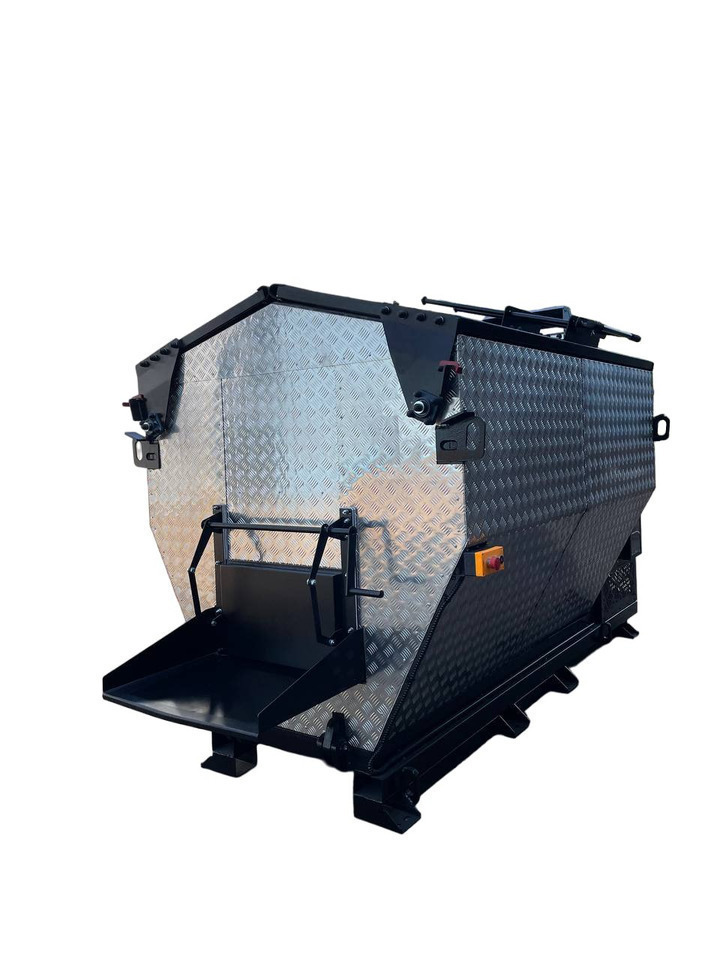 TICAB Asphalt Hot Box from the Manufacturer for 2,8 t, termiskais bunkurs asfaltam HB-2 - Straßenbaumaschine: das Bild 3 TICAB Asphalt Hot Box from the Manufacturer for 2,8 t, termiskais bunkurs asfaltam HB-2 - Straßenbaumaschine: das Bild 3