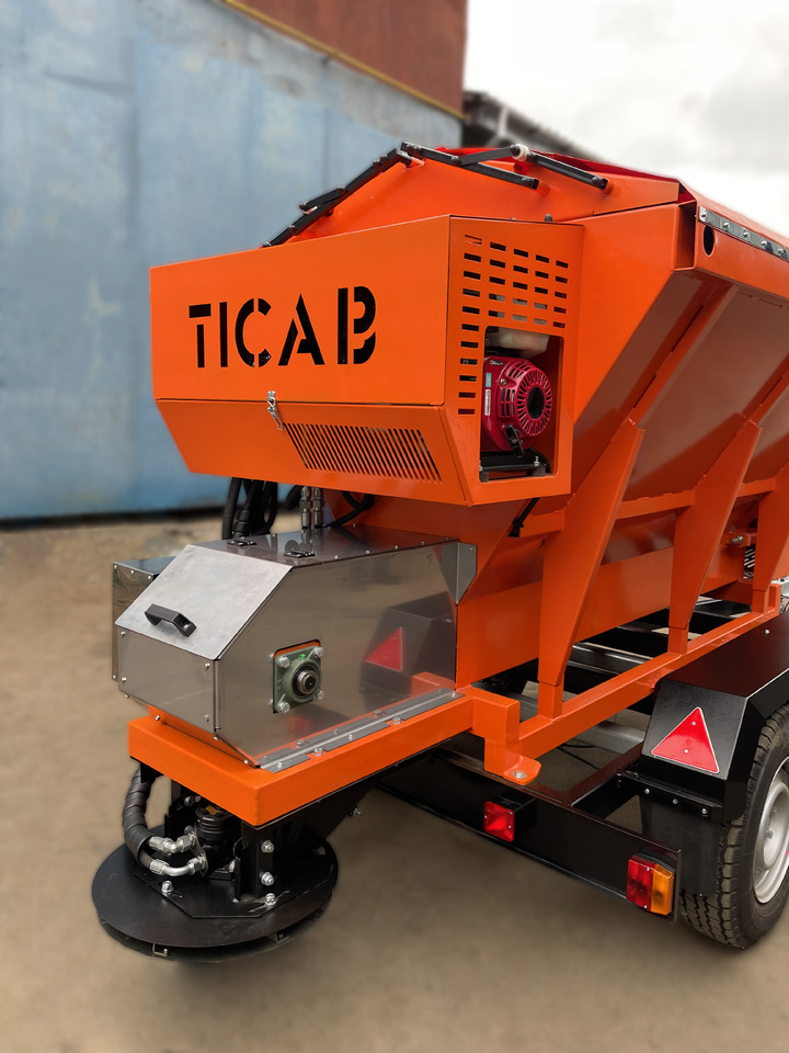 TICAB New Salt and Sand Spreader, Hopper spreader,Manufacturer, 1,5m³ - Bandwagen Auflieger: das Bild 2 TICAB New Salt and Sand Spreader, Hopper spreader,Manufacturer, 1,5m³ - Bandwagen Auflieger: das Bild 2