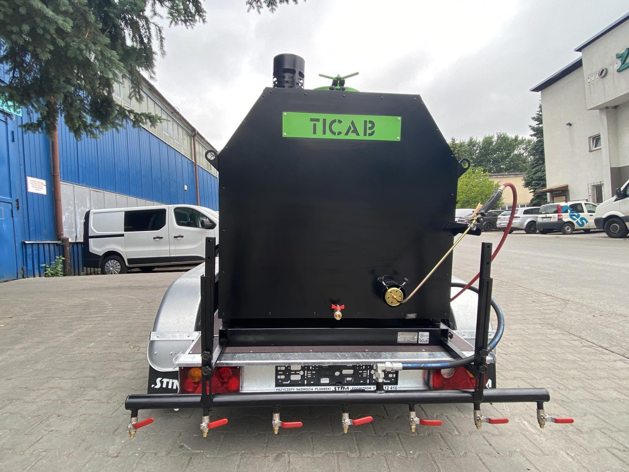 TICAB SelfPropelled Bitumen Emulsion Sprayer,1000L,Manufacturer - Bitumenspritzmaschine: das Bild 5 TICAB SelfPropelled Bitumen Emulsion Sprayer,1000L,Manufacturer - Bitumenspritzmaschine: das Bild 5