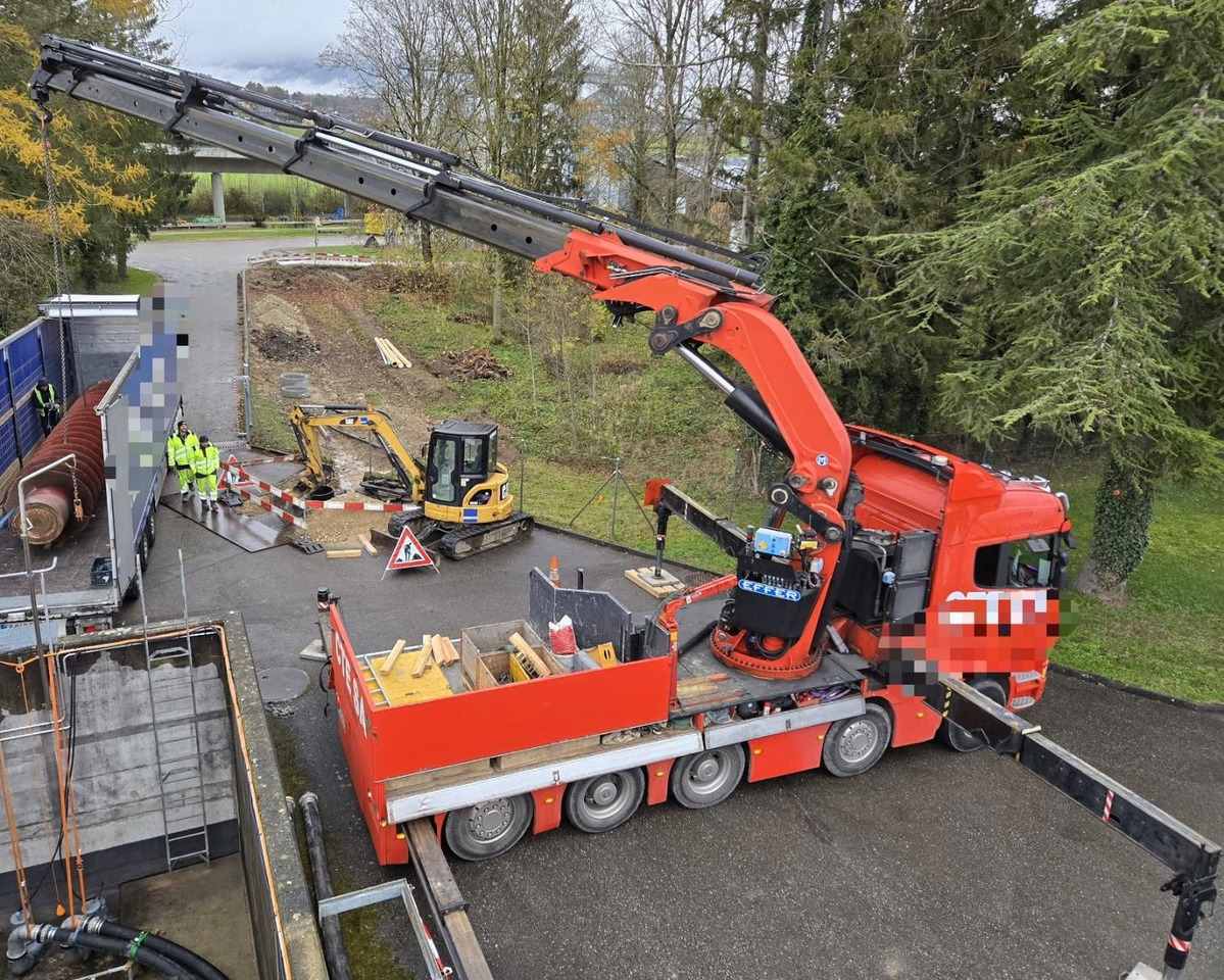 Scania R500 V8 LB10x4, E5, Effer 1750 8S, FLYJIB, 44m - Autokran: das Bild 3 Scania R500 V8 LB10x4, E5, Effer 1750 8S, FLYJIB, 44m - Autokran: das Bild 3