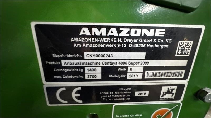 Amazone KG4001Super/Cataya4000Super KG 4001 Super - Säkombination: das Bild 2 Amazone KG4001Super/Cataya4000Super KG 4001 Super - Säkombination: das Bild 2