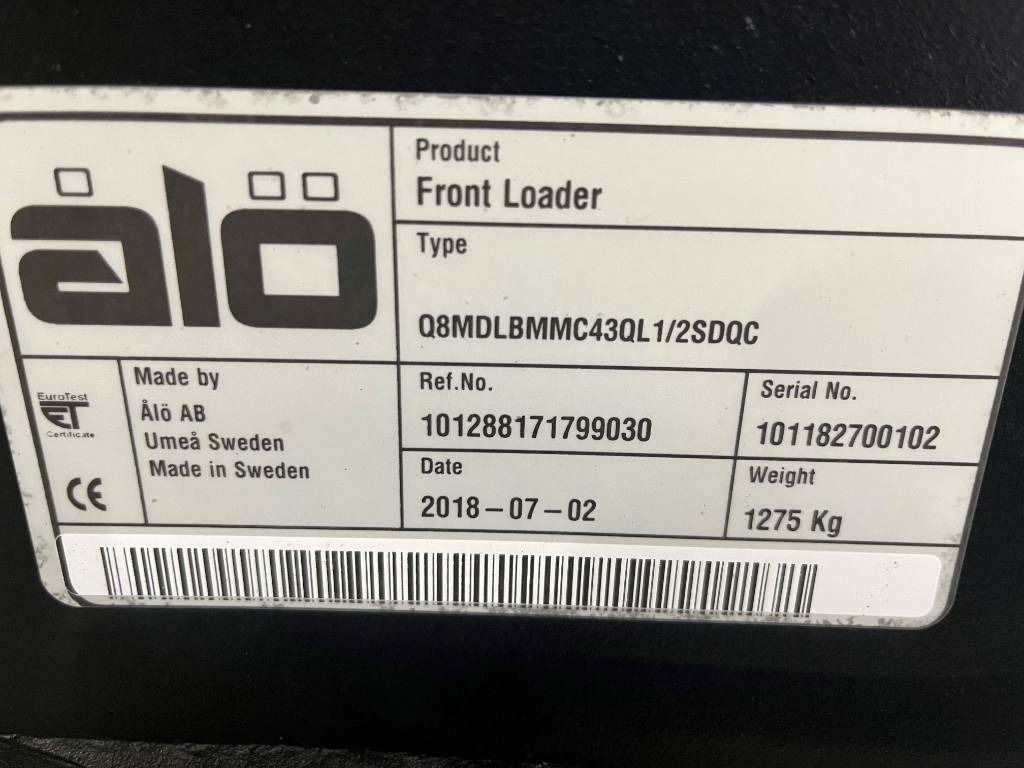 Reservdelar / Parts till Ålö Quicke Q8 - Frontlader für Traktor: das Bild 3 Reservdelar / Parts till Ålö Quicke Q8 - Frontlader für Traktor: das Bild 3