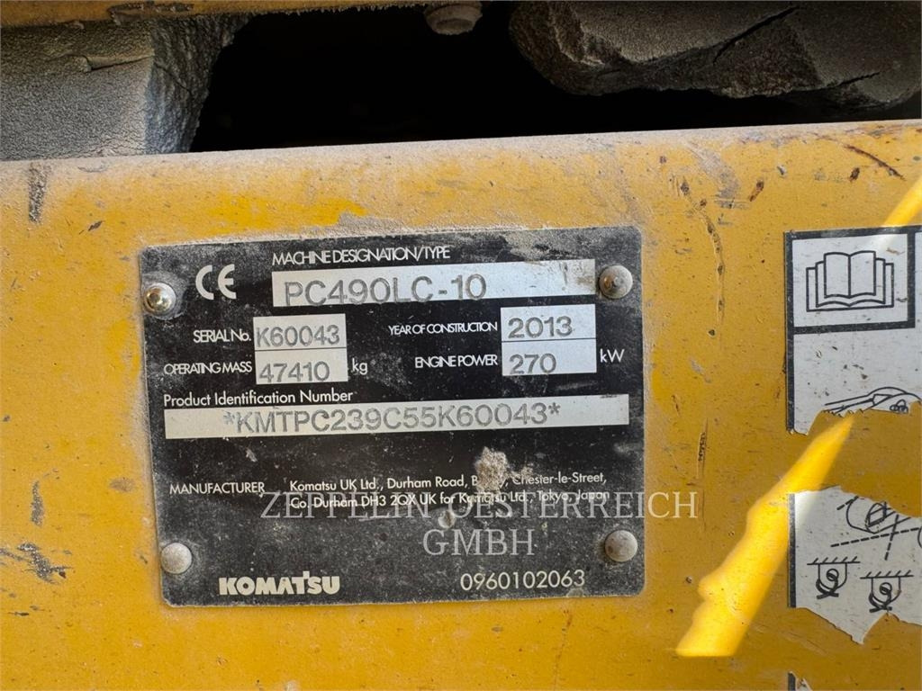Komatsu PC490LC-10 - Kettenbagger: das Bild 4 Komatsu PC490LC-10 - Kettenbagger: das Bild 4