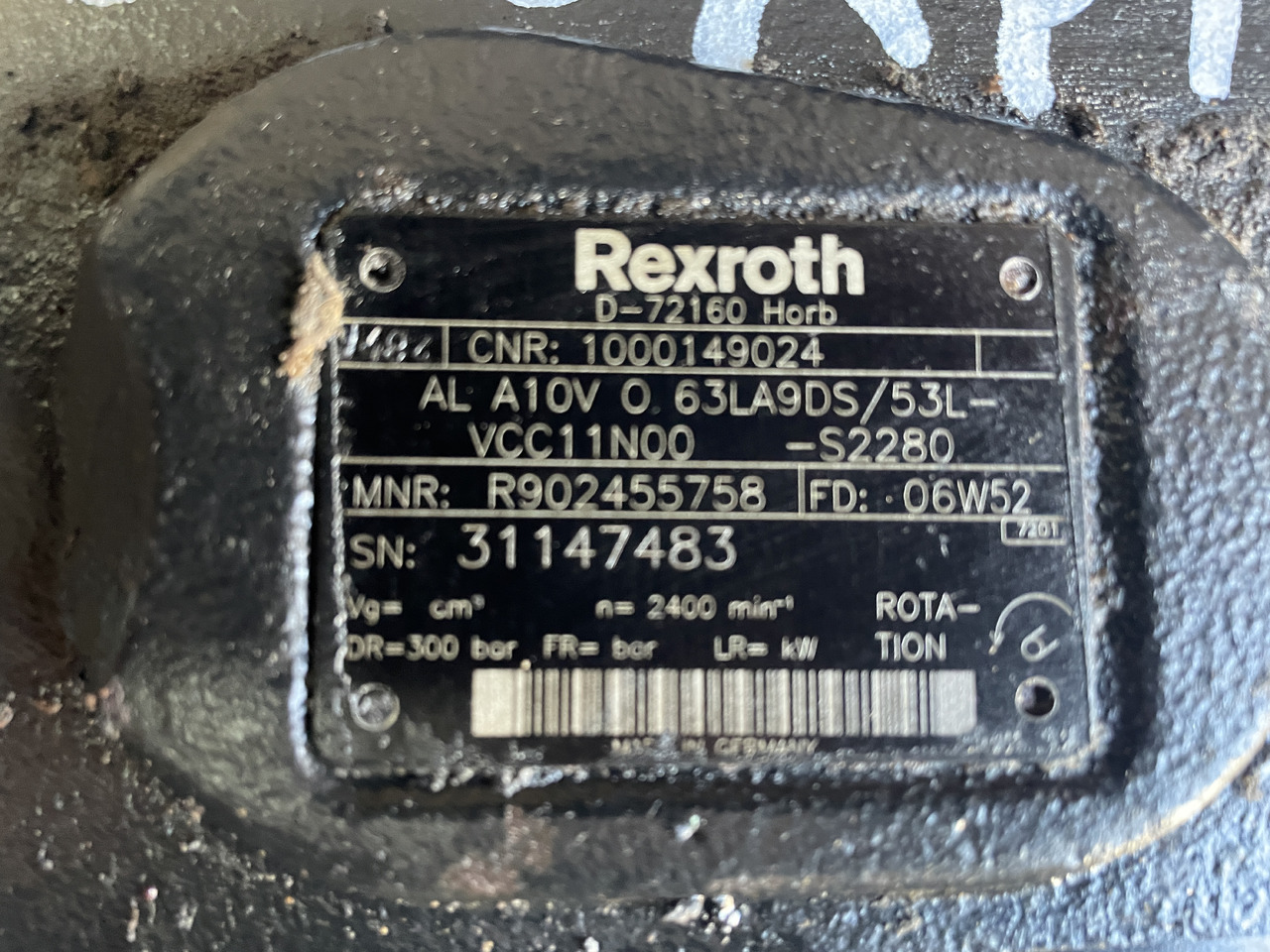 Claas Scorpion 9040 - pompa hydrauliczna R902455758 - Hydraulikpumpe für Landmaschine: das Bild 3 Claas Scorpion 9040 - pompa hydrauliczna R902455758 - Hydraulikpumpe für Landmaschine: das Bild 3