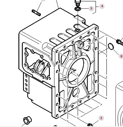 Massey Ferguson 6497 6499 Obudowa Pośrednia 3716414M4 - Achse und Teile für Landmaschine: das Bild 1 Massey Ferguson 6497 6499 Obudowa Pośrednia 3716414M4 - Achse und Teile für Landmaschine: das Bild 1
