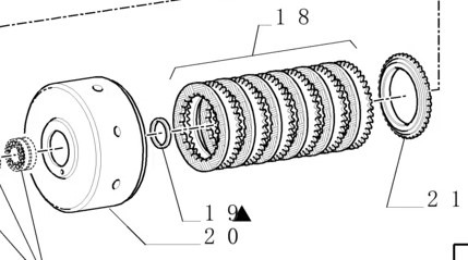 New Holland TM165 TM155 TM150 TM140 TM145 TM 180 Obudowa z tarczami Zestaw 5167836 5167875 - Kupplungsscheibe für Landmaschine: das Bild 1 New Holland TM165 TM155 TM150 TM140 TM145 TM 180 Obudowa z tarczami Zestaw 5167836 5167875 - Kupplungsscheibe für Landmaschine: das Bild 1