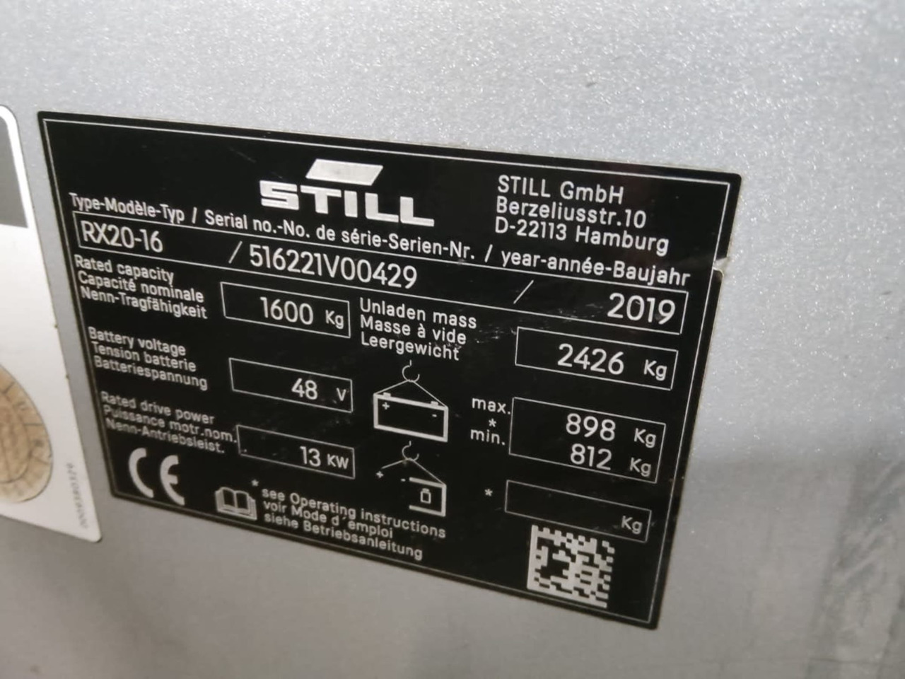 STILL RX20-16 - Elektrostapler: das Bild 5 STILL RX20-16 - Elektrostapler: das Bild 5