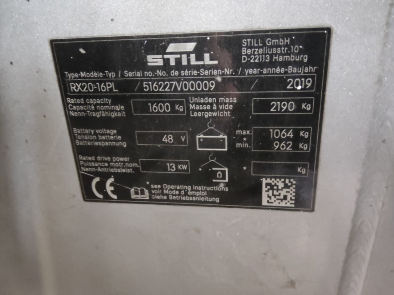 STILL RX20-16PL - Elektrostapler: das Bild 5 STILL RX20-16PL - Elektrostapler: das Bild 5