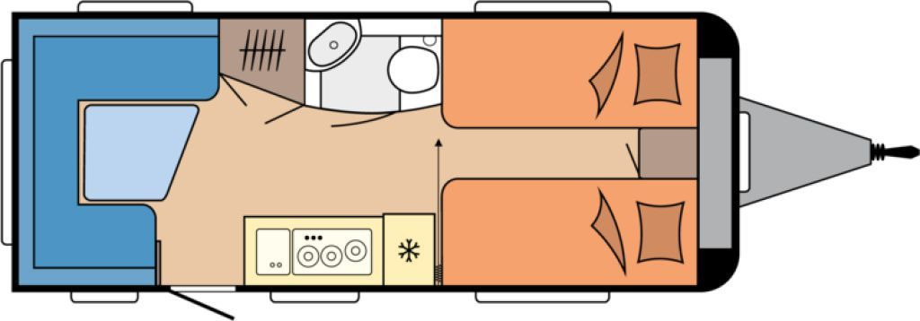 Hobby Excellent Edition 495 UL 2026 AUTARK 1800kg. ROL - Wohnwagen: das Bild 2 Hobby Excellent Edition 495 UL 2026 AUTARK 1800kg. ROL - Wohnwagen: das Bild 2