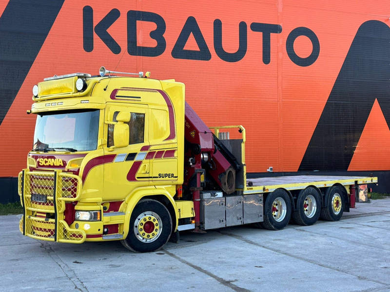 Scania G 490 8x4*4 PK 65002 SH / JIB CONNECTION / PLATFORM L=6301-7499 mm - Pritsche LKW, Autokran: das Bild 2 Scania G 490 8x4*4 PK 65002 SH / JIB CONNECTION / PLATFORM L=6301-7499 mm - Pritsche LKW, Autokran: das Bild 2