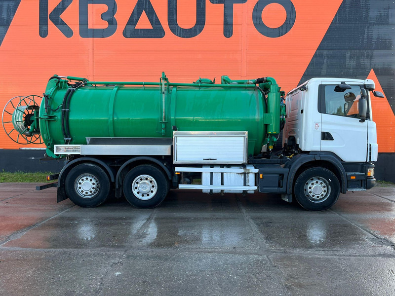 Scania R 124 6x2*4 TANK 1500 I + 13000 l / VACUUM Moro PM200 year 2015 / PRESSURE Pratissoli 500 bar / 200 l/min - Saug-/ Spülfahrzeug: das Bild 3 Scania R 124 6x2*4 TANK 1500 I + 13000 l / VACUUM Moro PM200 year 2015 / PRESSURE Pratissoli 500 bar / 200 l/min - Saug-/ Spülfahrzeug: das Bild 3