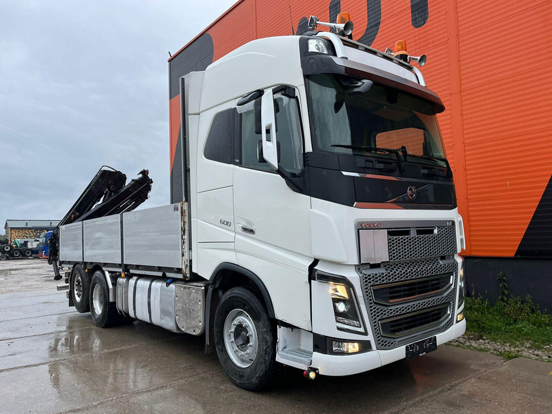 Volvo FH 16 600 6x2*4 HIAB 166E-5 HIPRO / PLATFORM L=6309 mm - Pritsche LKW, Autokran: das Bild 4 Volvo FH 16 600 6x2*4 HIAB 166E-5 HIPRO / PLATFORM L=6309 mm - Pritsche LKW, Autokran: das Bild 4