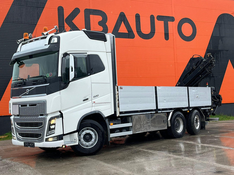 Volvo FH 16 600 6x2*4 HIAB 166E-5 HIPRO / PLATFORM L=6309 mm - Pritsche LKW, Autokran: das Bild 2 Volvo FH 16 600 6x2*4 HIAB 166E-5 HIPRO / PLATFORM L=6309 mm - Pritsche LKW, Autokran: das Bild 2