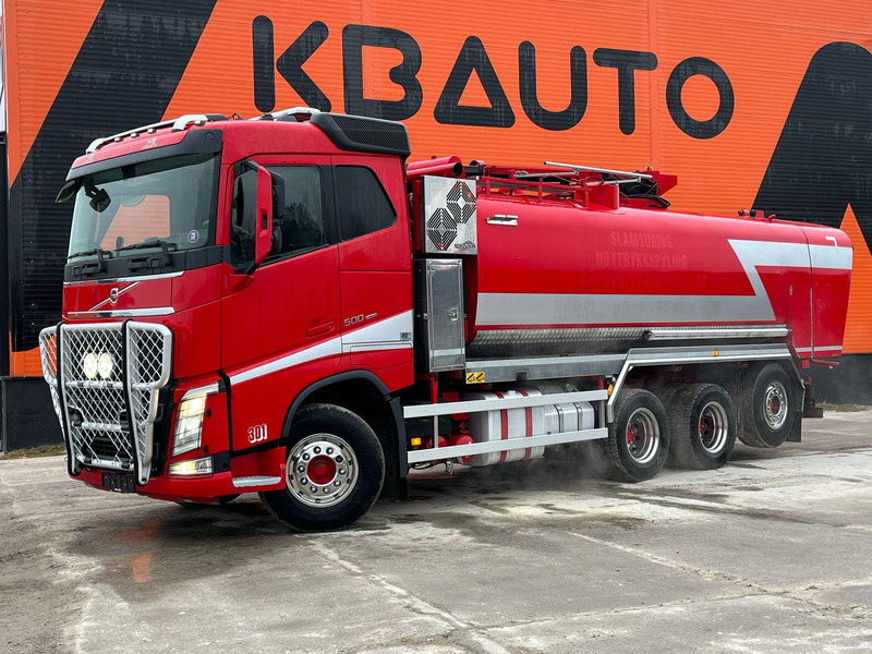 Volvo FH 500 8x4*4 KORP&SON TANK10000 + 10500 l / VACUUM Vacustar W1600R / PRESSURE Uraca KF716 - 350 l/min - 170 bar - Saug-/ Spülfahrzeug: das Bild 1 Volvo FH 500 8x4*4 KORP&SON TANK10000 + 10500 l / VACUUM Vacustar W1600R / PRESSURE Uraca KF716 - 350 l/min - 170 bar - Saug-/ Spülfahrzeug: das Bild 1