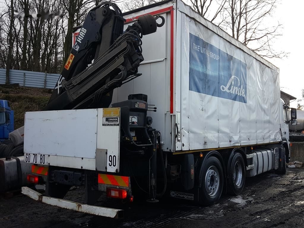 Volvo FM 380 6X2 + hiab 144 BS 2 HI DUO - Plane LKW, Autokran: das Bild 3 Volvo FM 380 6X2 + hiab 144 BS 2 HI DUO - Plane LKW, Autokran: das Bild 3