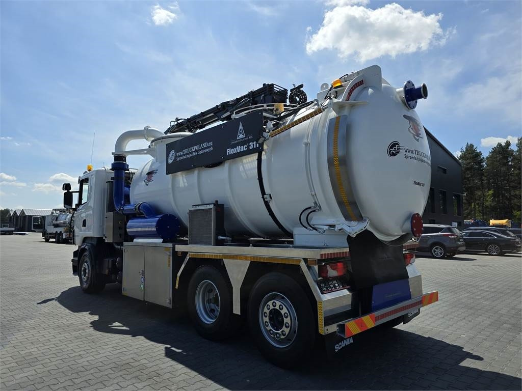 Scania Saugbagger Larsen FlexVac 311 Vacuum suction loade - Saug-/ Spülfahrzeug: das Bild 5 Scania Saugbagger Larsen FlexVac 311 Vacuum suction loade - Saug-/ Spülfahrzeug: das Bild 5