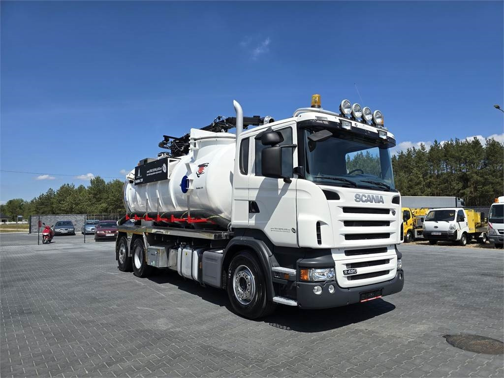 Scania Saugbagger Larsen FlexVac 311 Vacuum suction loade - Saug-/ Spülfahrzeug: das Bild 2 Scania Saugbagger Larsen FlexVac 311 Vacuum suction loade - Saug-/ Spülfahrzeug: das Bild 2