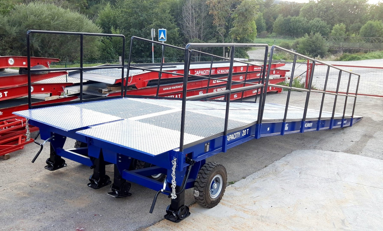 **RENTAL** Large Mobile dock ramp, uncouplable AZ RAMP - KING VERSION, BIG FOOT LLO 20 T - Verladerampe: das Bild 2 **RENTAL** Large Mobile dock ramp, uncouplable AZ RAMP - KING VERSION, BIG FOOT LLO 20 T - Verladerampe: das Bild 2