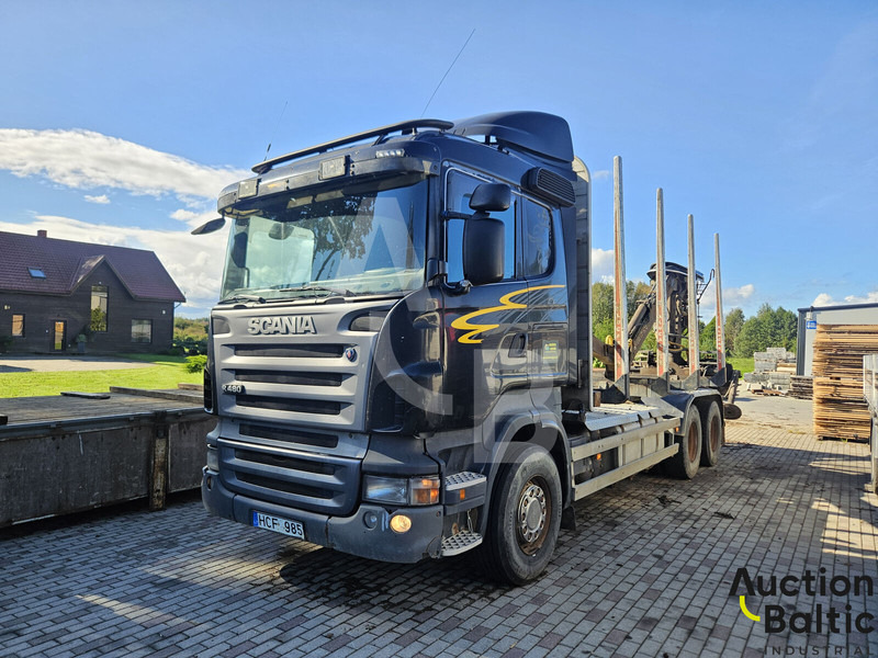 Scania R 480 LA - Rückewagen: das Bild 1 Scania R 480 LA - Rückewagen: das Bild 1