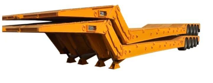AME 100 Ton, Front Loading 4 Axle Lowbed Semi Trailer - Tieflader Auflieger: das Bild 1 AME 100 Ton, Front Loading 4 Axle Lowbed Semi Trailer - Tieflader Auflieger: das Bild 1
