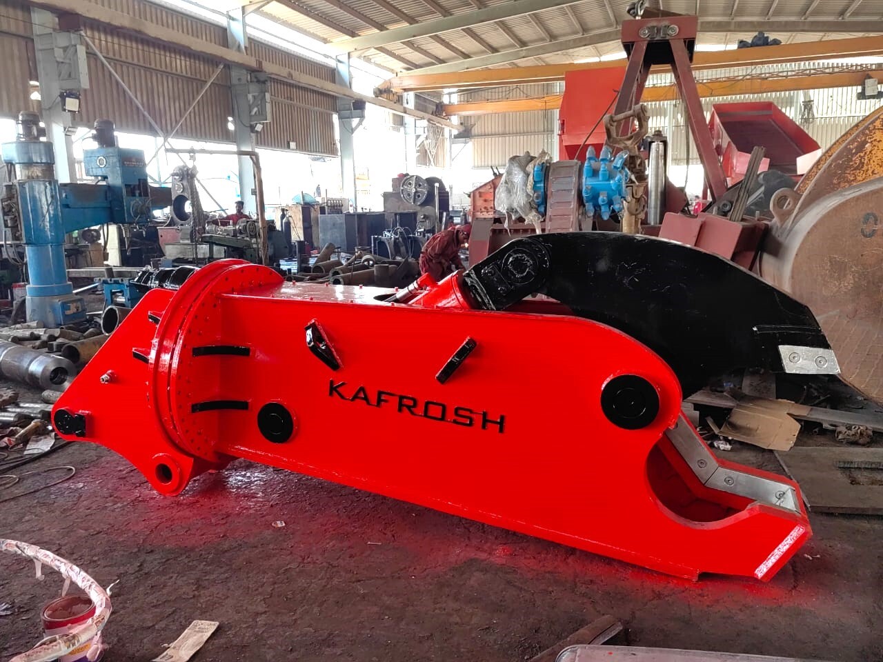 Abbruchschere für Bagger AME Hydraulic Steel Shear Jaw: das Bild 12