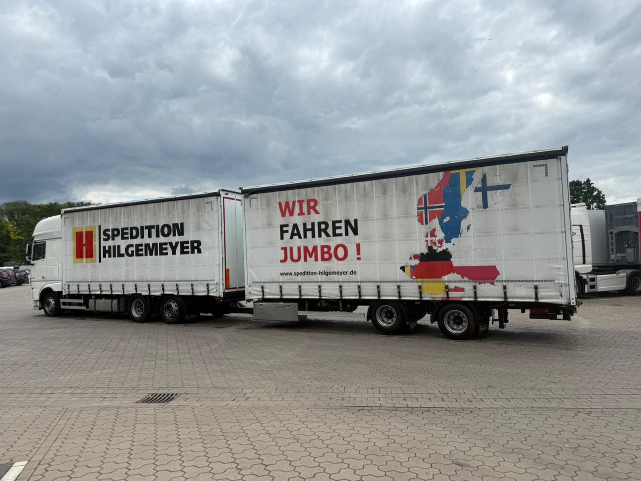 DAF XF 480 FAN LowDeck 6x2 Jumbo Inklusive Anhänger - Plane LKW: das Bild 5 DAF XF 480 FAN LowDeck 6x2 Jumbo Inklusive Anhänger - Plane LKW: das Bild 5