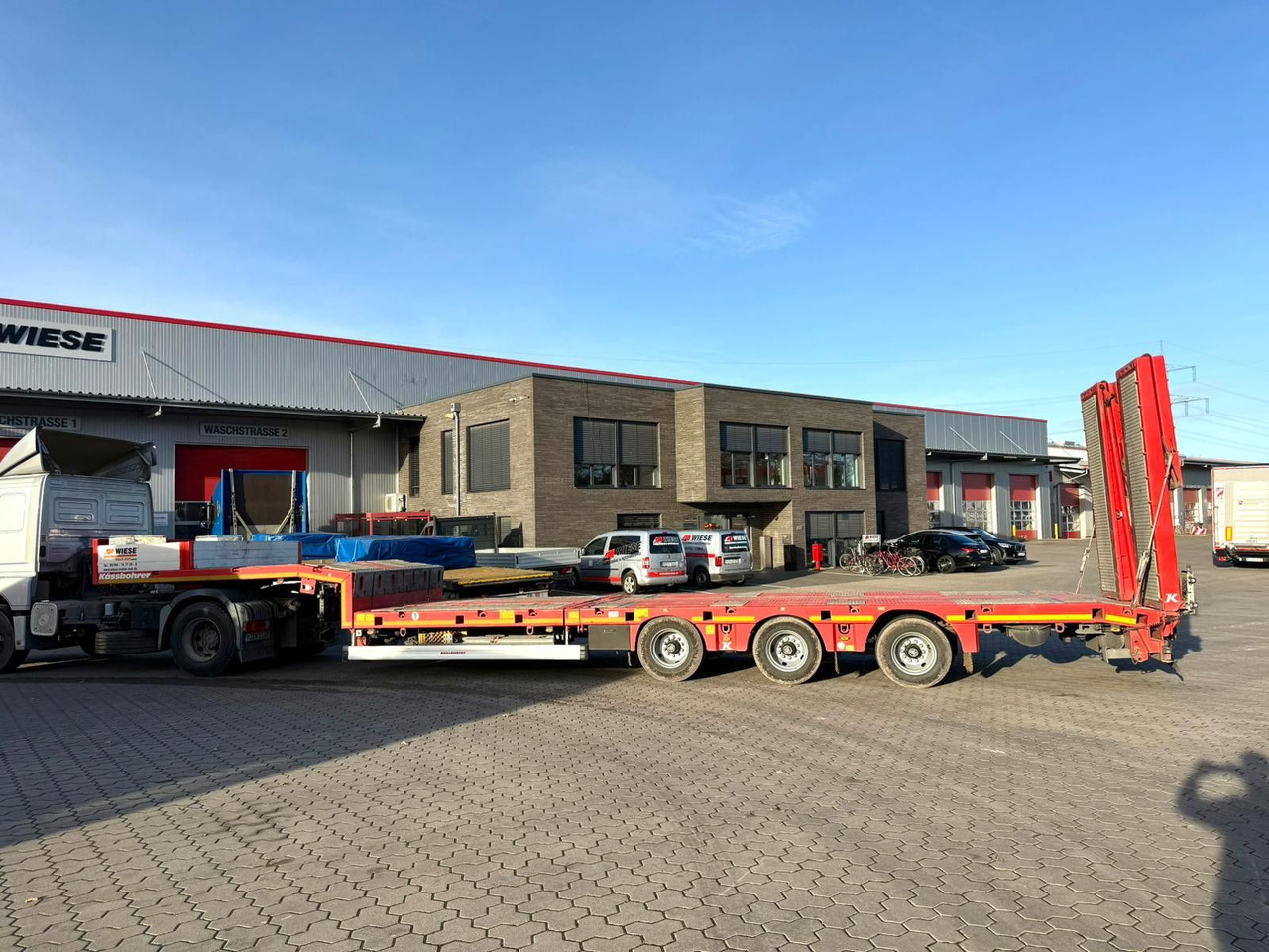 Kässbohrer K.SLA.HS Tieflader teleskopierbar hydr. Hochbett - Tieflader Auflieger: das Bild 5 Kässbohrer K.SLA.HS Tieflader teleskopierbar hydr. Hochbett - Tieflader Auflieger: das Bild 5