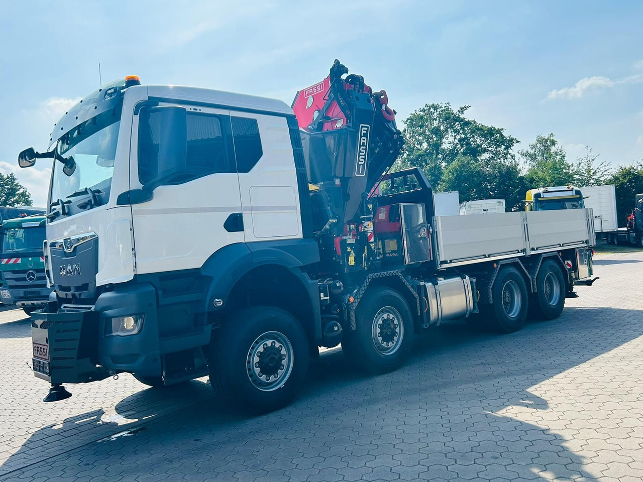 MAN TGS 41.520 8x8 mit Fassi Ladekran F710RA.2.26 - Autokran: das Bild 5 MAN TGS 41.520 8x8 mit Fassi Ladekran F710RA.2.26 - Autokran: das Bild 5