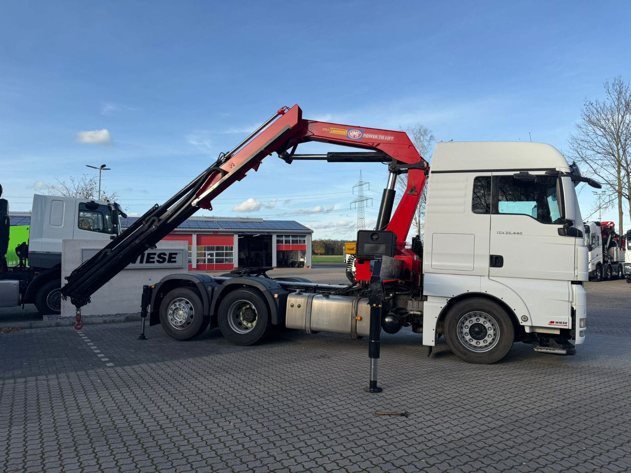 MAN TGX 26.440 6x2 mit HMF 3000-K5 Kran Top Zustand - Sattelzugmaschine: das Bild 1 MAN TGX 26.440 6x2 mit HMF 3000-K5 Kran Top Zustand - Sattelzugmaschine: das Bild 1