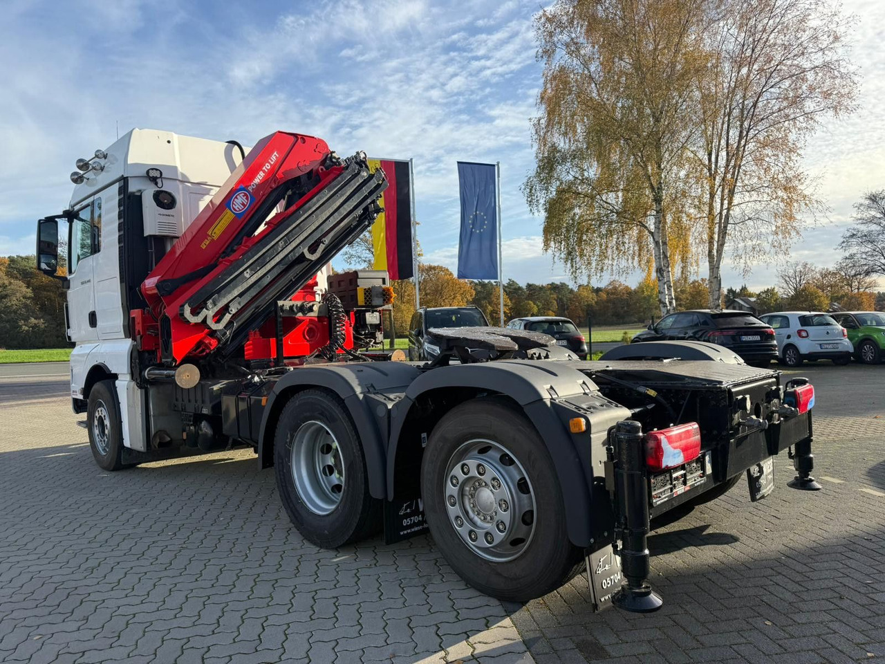 MAN TGX 26.440 6x2 mit HMF 3000-K5 Kran Top Zustand - Sattelzugmaschine: das Bild 4 MAN TGX 26.440 6x2 mit HMF 3000-K5 Kran Top Zustand - Sattelzugmaschine: das Bild 4