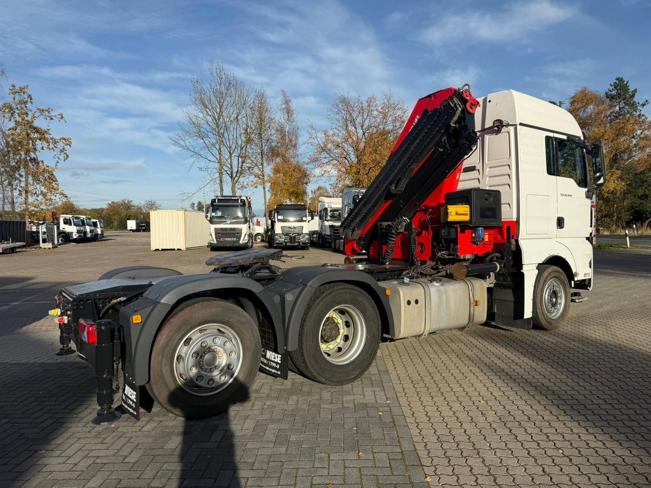 MAN TGX 26.440 6x2 mit HMF 3000-K5 Kran Top Zustand - Sattelzugmaschine: das Bild 5 MAN TGX 26.440 6x2 mit HMF 3000-K5 Kran Top Zustand - Sattelzugmaschine: das Bild 5
