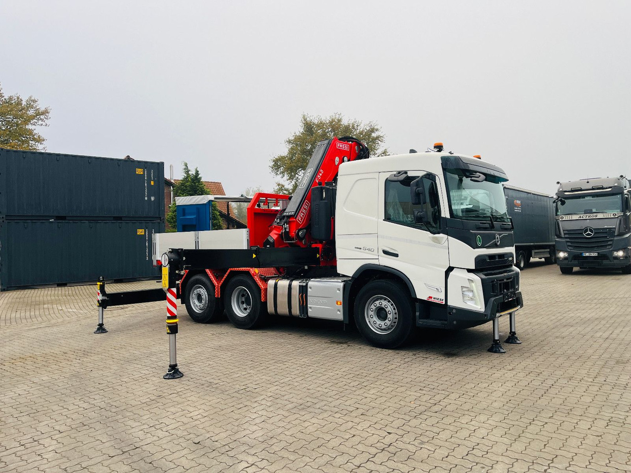 Volvo FMX 540 6x2 mit Kran Fassi F545.2.28 - Sattelzugmaschine: das Bild 2 Volvo FMX 540 6x2 mit Kran Fassi F545.2.28 - Sattelzugmaschine: das Bild 2