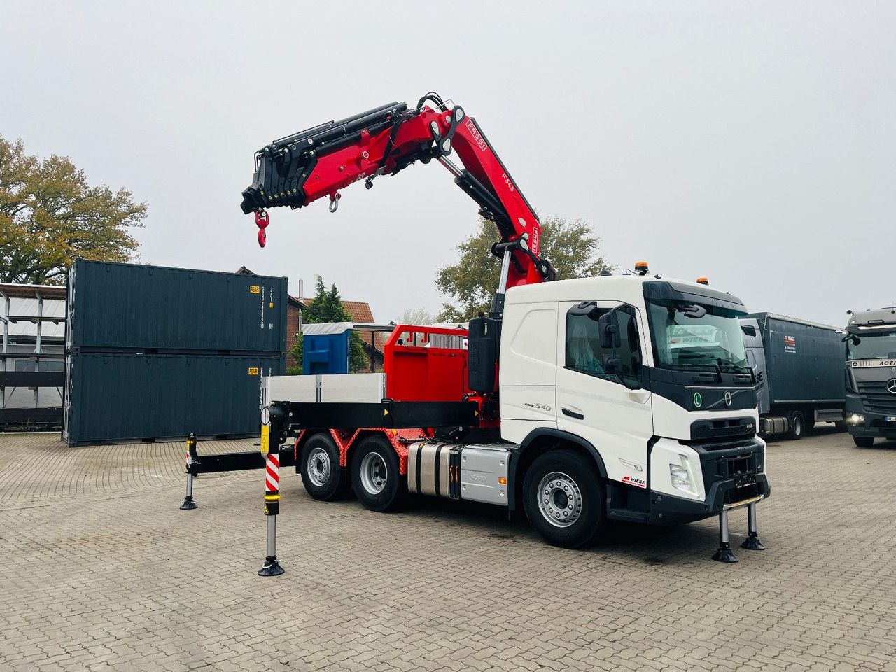 Volvo FMX 540 6x2 mit Kran Fassi F545.2.28 - Sattelzugmaschine: das Bild 3 Volvo FMX 540 6x2 mit Kran Fassi F545.2.28 - Sattelzugmaschine: das Bild 3