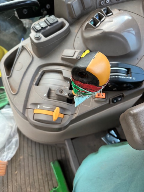 Traktor JOHN DEERE 6155M: das Bild 6 Traktor JOHN DEERE 6155M: das Bild 6