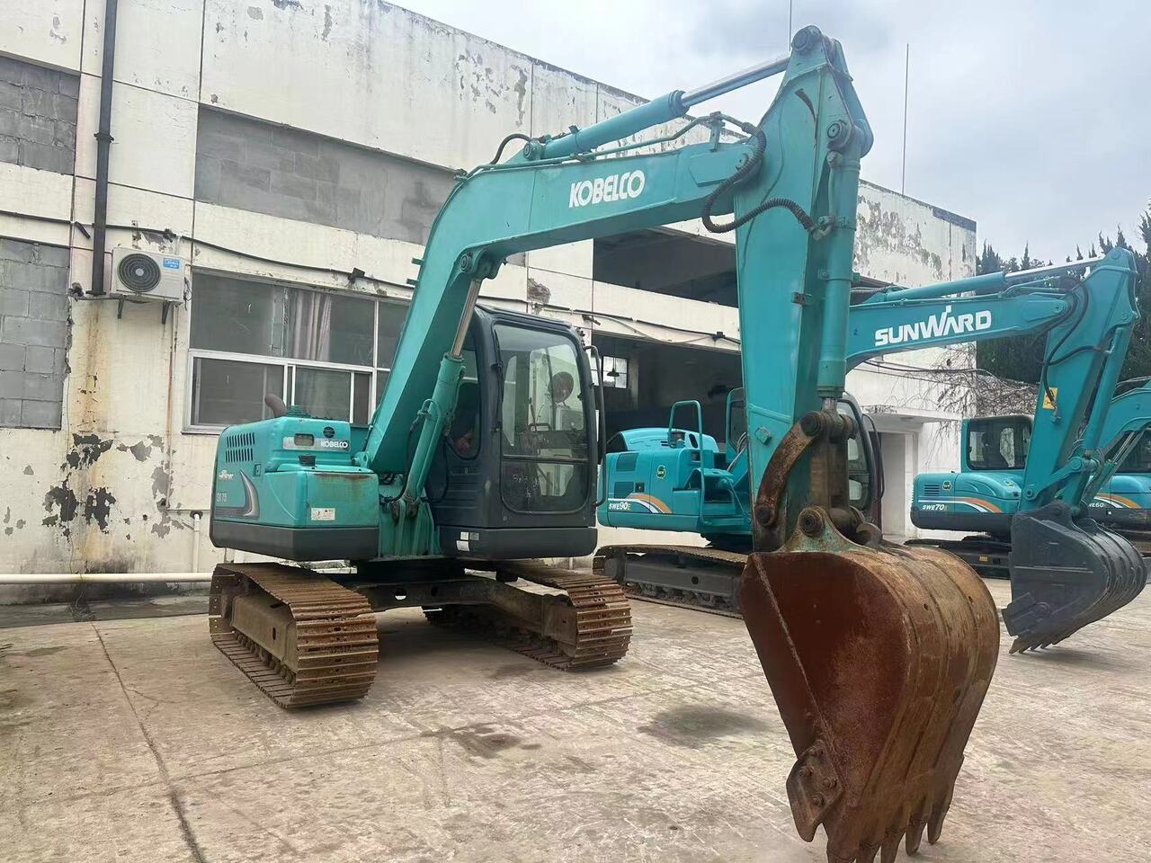 KOBELCO SK75 - Minibagger: das Bild 4 KOBELCO SK75 - Minibagger: das Bild 4
