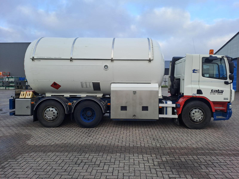 DAF FAN CF75. 6x2 -24030 Liter Gas tank truck ID 2.166 Rootselaar, flowmeter, pump, sunroof on tank - Tankwagen: das Bild 1 DAF FAN CF75. 6x2 -24030 Liter Gas tank truck ID 2.166 Rootselaar, flowmeter, pump, sunroof on tank - Tankwagen: das Bild 1