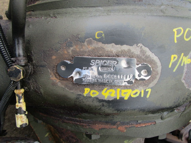 DENNIS ELITE II SPICER REAR AXLE P/NO 981071/ P04217017 - Achse und Teile für Kommunal-/ Sonderfahrzeug: das Bild 4 DENNIS ELITE II SPICER REAR AXLE P/NO 981071/ P04217017 - Achse und Teile für Kommunal-/ Sonderfahrzeug: das Bild 4