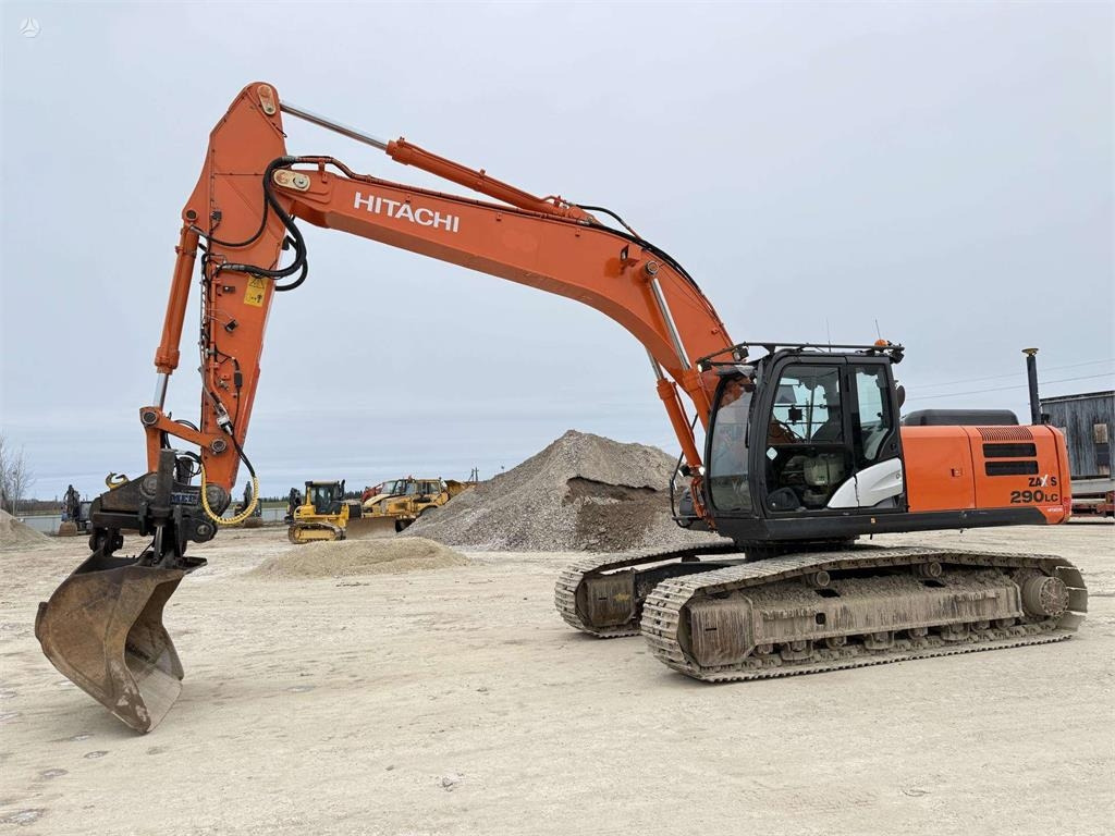 Hitachi ZX 290 LC-5B + LEICA 3D GPS - Kettenbagger: das Bild 2 Hitachi ZX 290 LC-5B + LEICA 3D GPS - Kettenbagger: das Bild 2