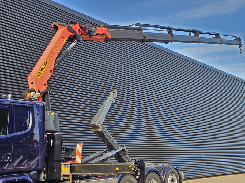 Scania G490 8x4*4 / PALFINGER CRANE + HOOKLIFT - Abrollkipper, Autokran: das Bild 2 Scania G490 8x4*4 / PALFINGER CRANE + HOOKLIFT - Abrollkipper, Autokran: das Bild 2