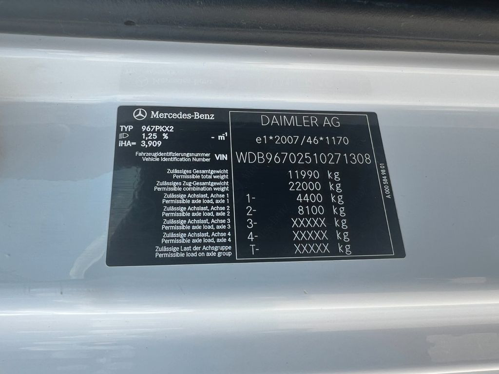 Mercedes-Benz 1221 4X2 offene Pritsche Mercedes-Benz 1221 4X2 offene Pritsche - Pritsche LKW: das Bild 3 Mercedes-Benz 1221 4X2 offene Pritsche Mercedes-Benz 1221 4X2 offene Pritsche - Pritsche LKW: das Bild 3