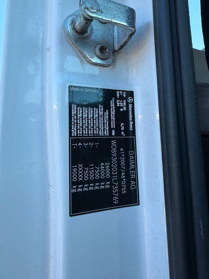 Mercedes-Benz 2546 6X2 Klima Meiller RK 20.65 - Abrollkipper: das Bild 3 Mercedes-Benz 2546 6X2 Klima Meiller RK 20.65 - Abrollkipper: das Bild 3