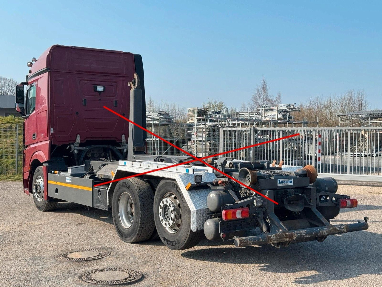Mercedes-Benz 2558 6x2 Fahrgestell Chassis | Retarder | Klima - Fahrgestell LKW: das Bild 5 Mercedes-Benz 2558 6x2 Fahrgestell Chassis | Retarder | Klima - Fahrgestell LKW: das Bild 5