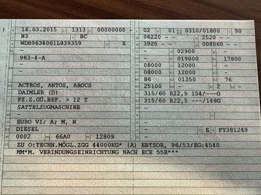 Mercedes-Benz 1842 4X2 mit Höhenverstellbarer Sattelkuppung Mercedes-Benz 1842 4X2 mit Höhenverstellbarer Sattelkuppung - Sattelzugmaschine: das Bild 3 Mercedes-Benz 1842 4X2 mit Höhenverstellbarer Sattelkuppung Mercedes-Benz 1842 4X2 mit Höhenverstellbarer Sattelkuppung - Sattelzugmaschine: das Bild 3