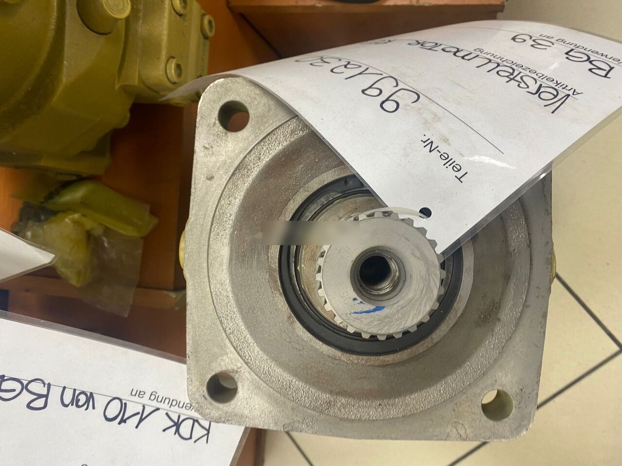 Rexroth KDK110 VON BGM, 35 R902170107 for pile driver - Hydraulikmotor: das Bild 4 Rexroth KDK110 VON BGM, 35 R902170107 for pile driver - Hydraulikmotor: das Bild 4