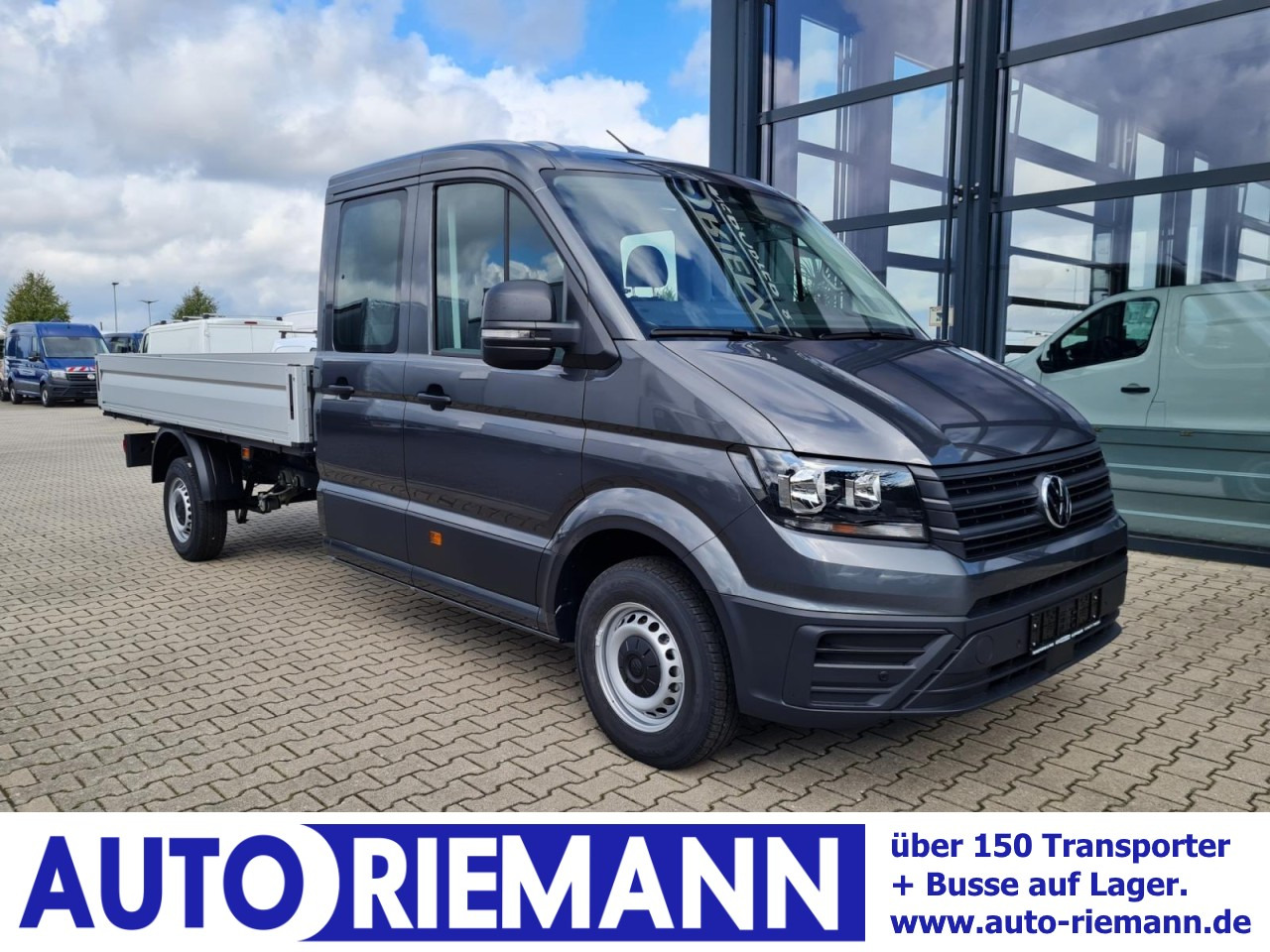 Volkswagen Crafter 35 Doka 7-Sitze MAXI L4 KLIMA TEMPOMAT - Pritschenwagen, Transporter mit Doppelkabine: das Bild 1 Volkswagen Crafter 35 Doka 7-Sitze MAXI L4 KLIMA TEMPOMAT - Pritschenwagen, Transporter mit Doppelkabine: das Bild 1