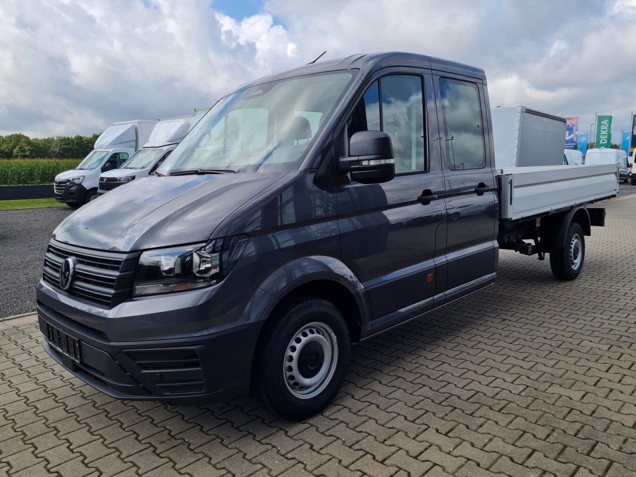 Volkswagen Crafter 35 Pritsche DoKa MAXI L4 KLIMA TEMPOMAT - Pritschenwagen, Transporter mit Doppelkabine: das Bild 3 Volkswagen Crafter 35 Pritsche DoKa MAXI L4 KLIMA TEMPOMAT - Pritschenwagen, Transporter mit Doppelkabine: das Bild 3
