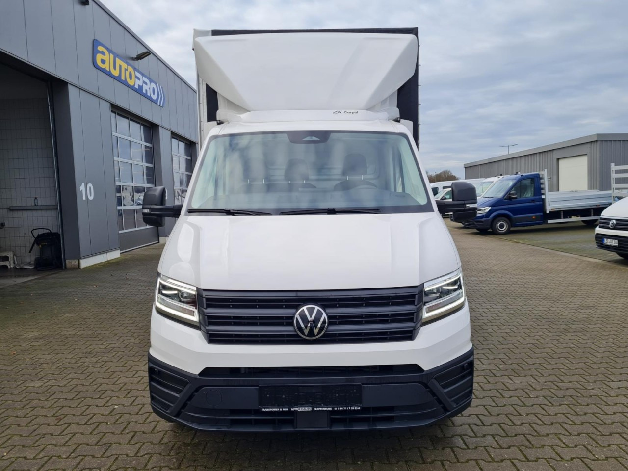 Volkswagen Crafter 35 Pritsche TDI Schiebe Plane L4 - Transporter mit Plane: das Bild 2 Volkswagen Crafter 35 Pritsche TDI Schiebe Plane L4 - Transporter mit Plane: das Bild 2