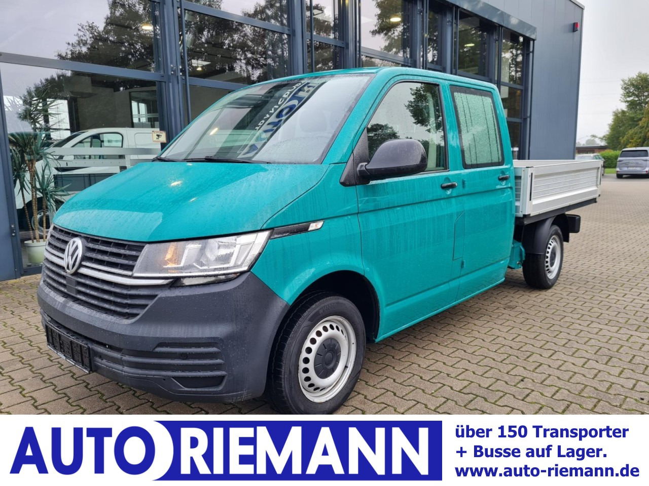 Volkswagen T6.1 Pritsche LR Doka 6-Sitze AHK KUNSTLEDER - Pritschenwagen: das Bild 1 Volkswagen T6.1 Pritsche LR Doka 6-Sitze AHK KUNSTLEDER - Pritschenwagen: das Bild 1