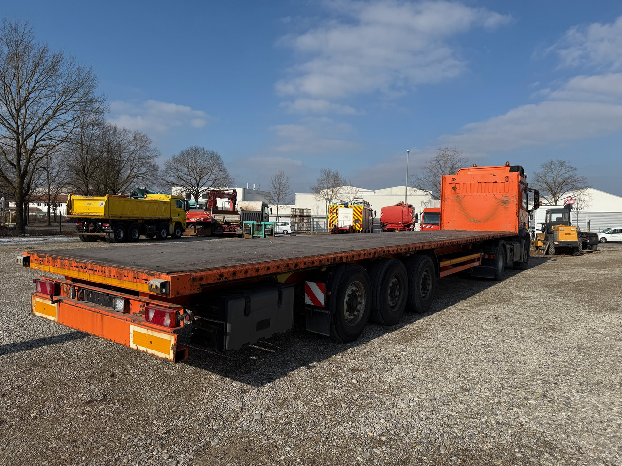 Kögel S24-1 Pritschenauflieger - Pritschenauflieger/ Plattformauflieger: das Bild 5 Kögel S24-1 Pritschenauflieger - Pritschenauflieger/ Plattformauflieger: das Bild 5