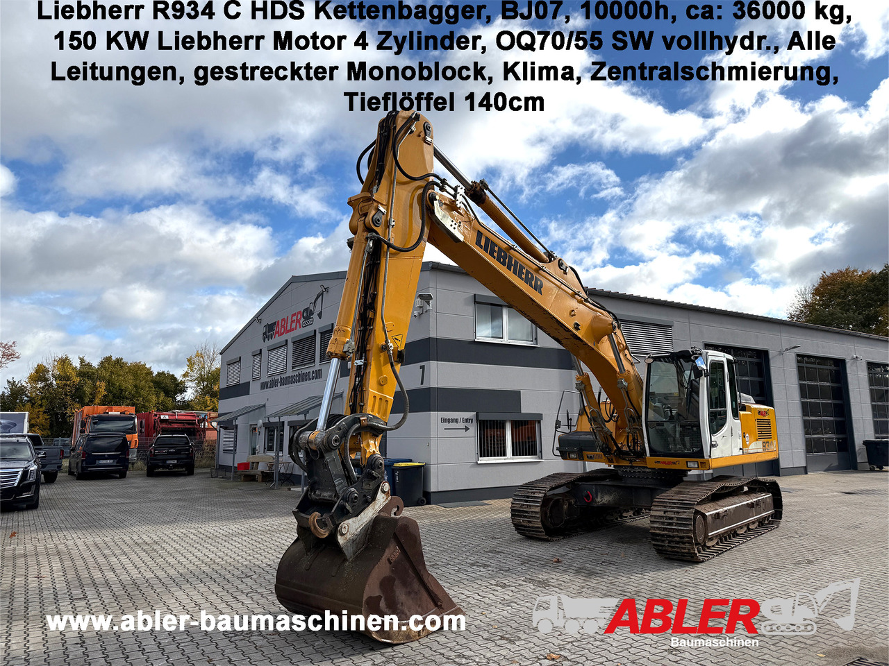 Liebherr R934 C HDS Kettenbagger OQ70/55 ZS - Bagger: das Bild 1 Liebherr R934 C HDS Kettenbagger OQ70/55 ZS - Bagger: das Bild 1
